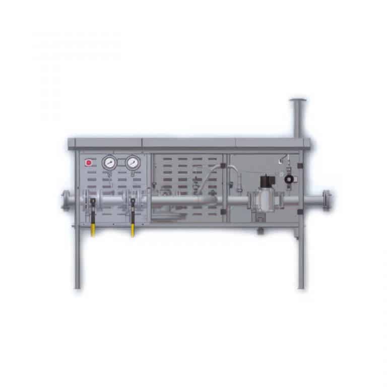 Блок вхідних кранів для подачі та перекриття надходження газу