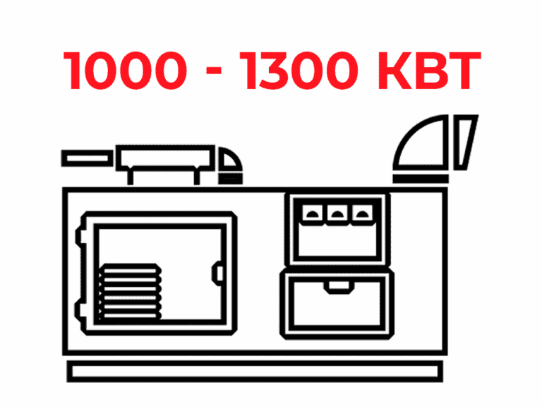 Дизель-генераторы от 1000 до 1300 кВт